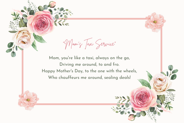 Happy Mothers Day Poem From Son