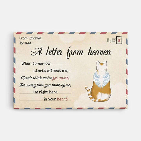 customised cat poster for the loss of cat for cat lovers[product]