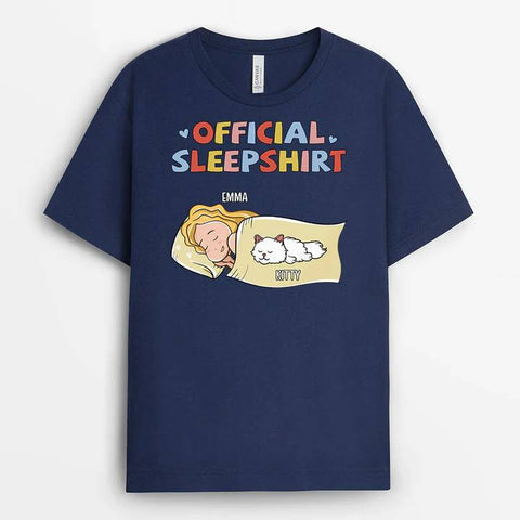 custom shirts for cat mum with cat illustration