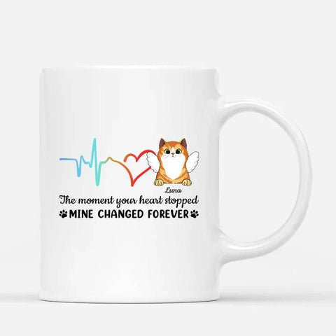 customised memorial cat mug for cat lovers