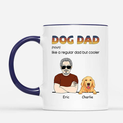 personalised dog dad mugs for dog lover with funny definition[product]
