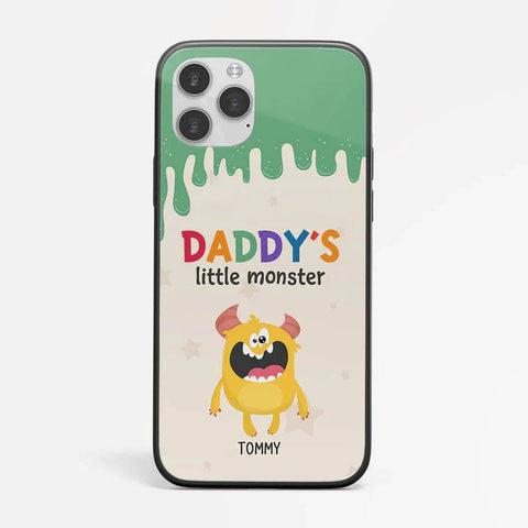 custom monster phone case for dad on fathers day with funny design