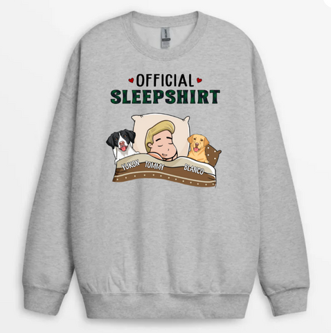 Personalised Comfy Bliss Sleep Shirt T-shirt