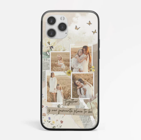 Personalised Our Favourite Place To Be iPhone Case