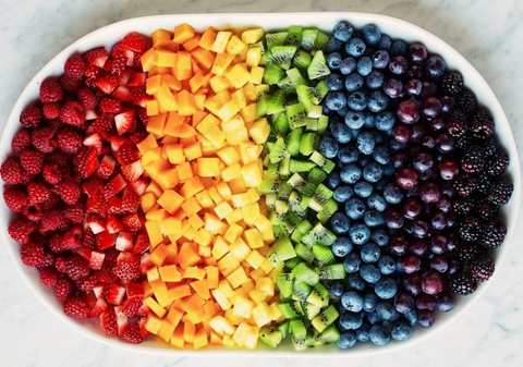 Vibrant Fruit Rainbow
