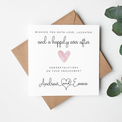 What to Write in Engagement Card