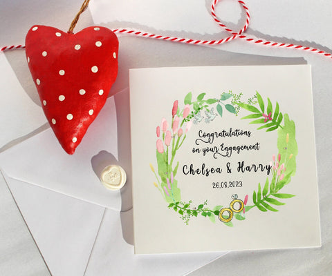 What to Write in Engagement Card
