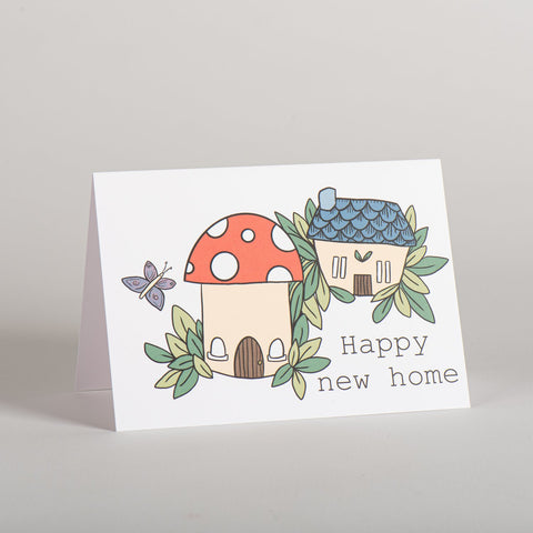 What to write in a new home card