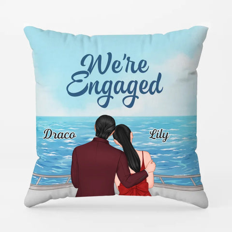 Personalised Engagement Pillows as Gift Ideas for Adult Daughter[product]