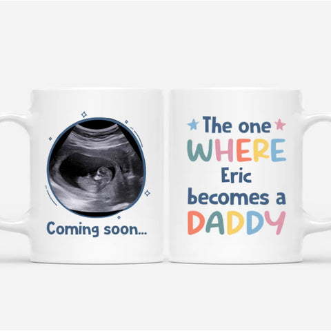 custom ceramic fathers day mugs for dad to be from baby[product]