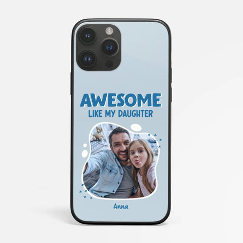 Customised Phone Case For Step Dads With Photos And Names