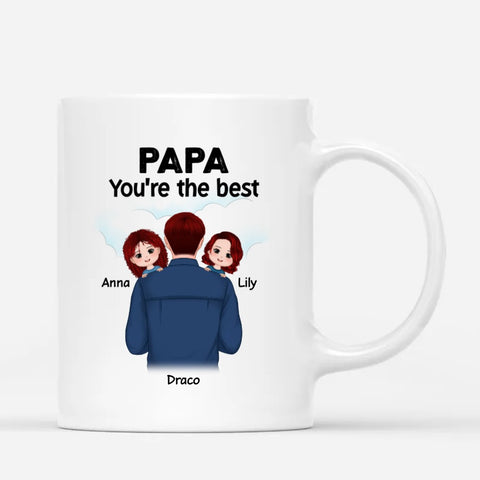 cute personalised ceramic mugs for stepdad as Father's Day gifts for stepdads