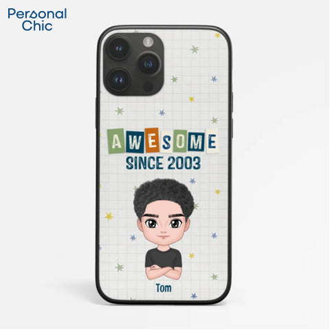 Personalised Awesome Since 2003 Phone Case - Gift Ideas for Friends 21st Birthday