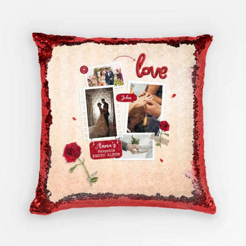 Customised Engagement Pillows as Adult Daughter Gift Ideas