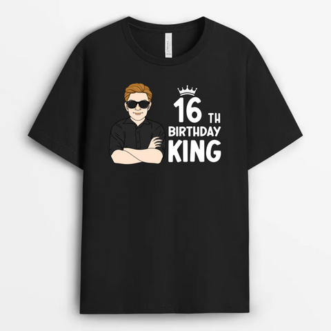 Personalised Birthday King T-Shirt