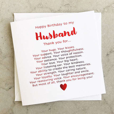Birthday Gift Ideas for Husband