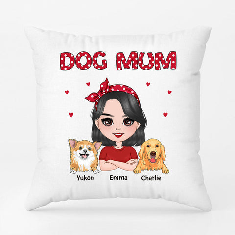 Personalised Dog Mum Pillow