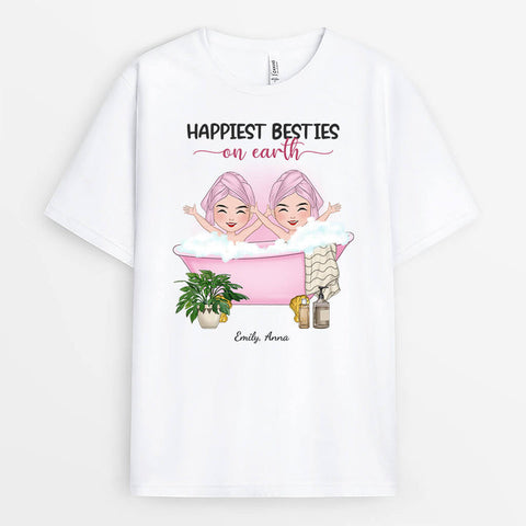 Personalised Happiest Besites On Earth T-Shirt as cheap gifts for friends[product]