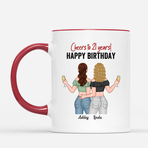 Personalised Cheers To All These Years Mug as cheap presents for your friends[product]