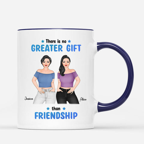 Personalised There Is No Greater Than Friendship Mug as cheap gifts for friends[product]