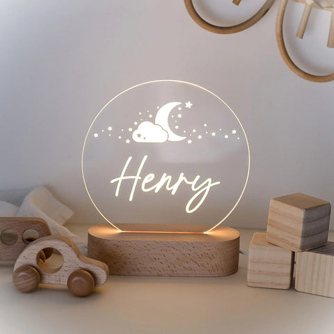 First Christmas Gift Ideas for Dad - Personalised Night Light