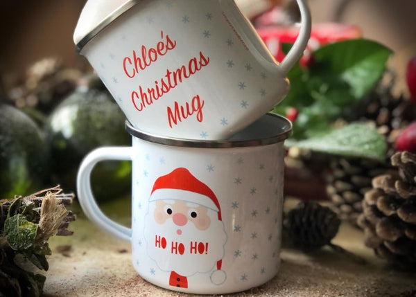 Christmas Gift Ideas Under $10 - Holiday-Themed Mugs