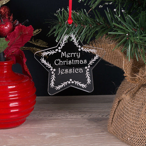 Christmas Present Ideas for Him - Personalised Ornaments