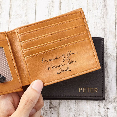 Christmas Present Ideas DIY - Handcrafted Leather Wallet