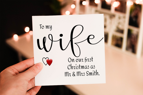 christmas messages for wife