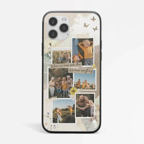 custom fathers day phone case printed with photo[product]