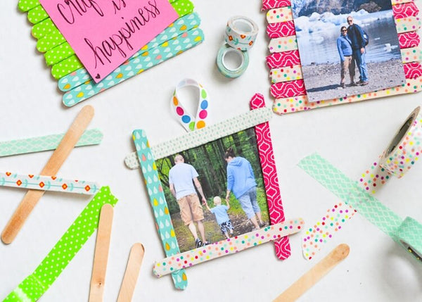 homemade father day crafts with photo for dads