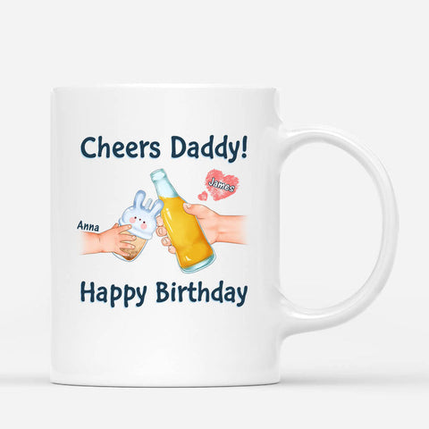 dad mug ideas cheers to daddy mug 