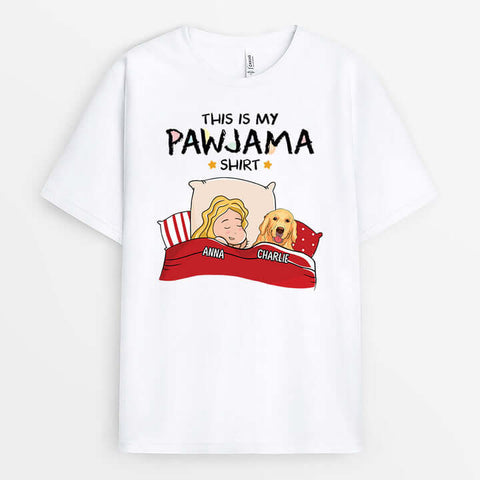 dog mum t shirt pawjama t shirt 