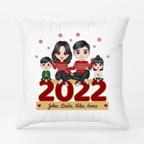 Personalised Family Pillow, designed with family members names and special days or years, can create a cosy and inviting atmosphere in your living space by family’s love[product]