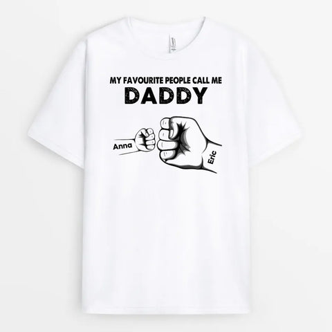 personalised t-shirts for fathers day with names