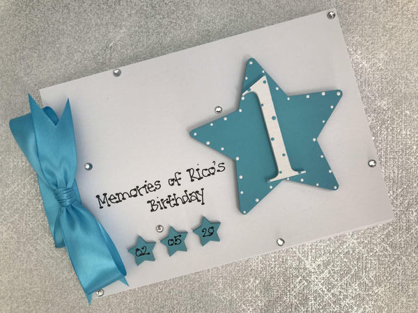 First Birthday Craft Gift Ideas: Personalised Photo Albums