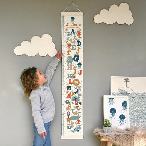 First Birthday Craft Gift Ideas: Customised Growth Chart