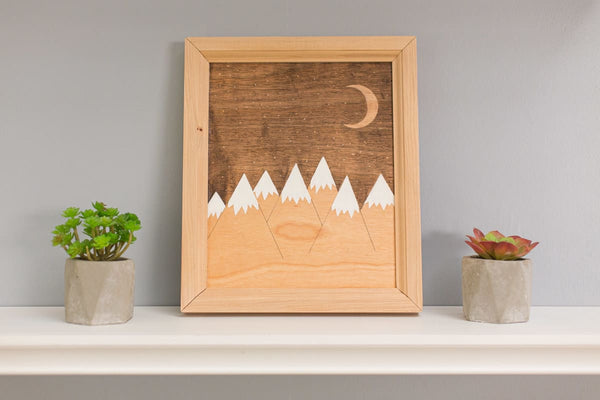 First Birthday Craft Gift Ideas: DIY Artwork for the Nursery