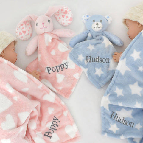 First Birthday Gift Ideas for Twins - Personalised Twin Blankets