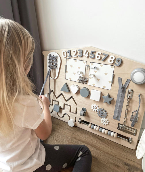 First Birthday Gift Ideas for Twins - Busy Board