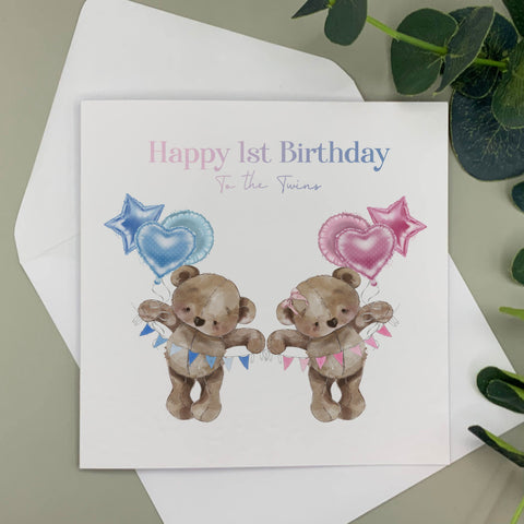Personalised First Birthday Gift Ideas for Twins