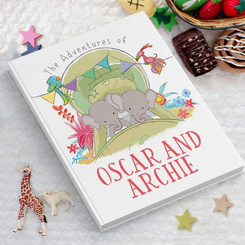 First Birthday Gift Ideas for Twins - Personalised Storybook