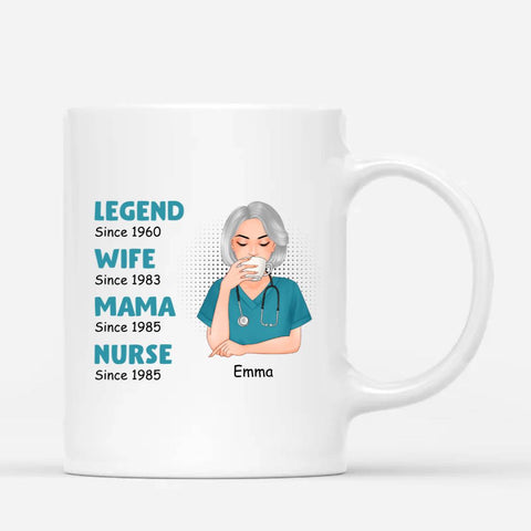 Personalised Nurse Mug With Names For Mum and Grandma[product]