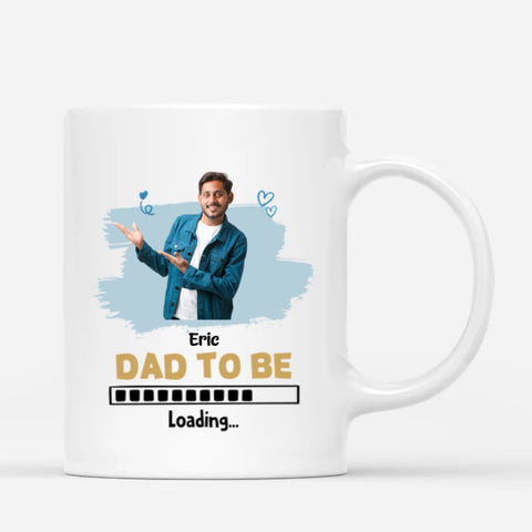 personalised fathers day mugs designed for dad to be with cute design[product]