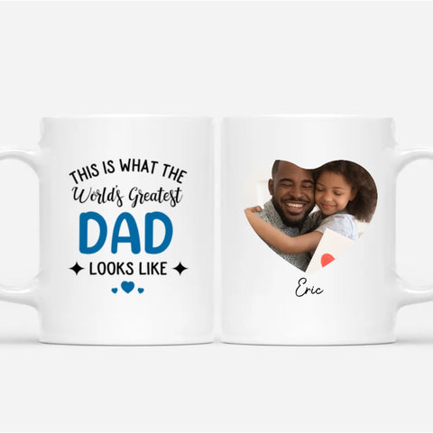 personalised fathers day mugs with photo and cute message[product]