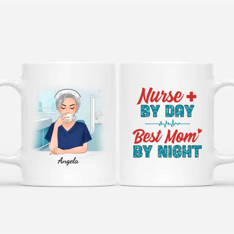 Personalised Mugs For Nurse Mom With Name