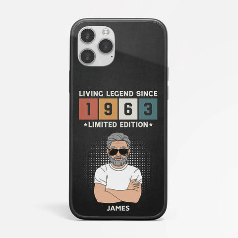 gift ideas for a husband living legend since phone case 