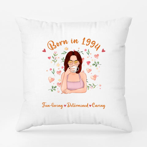 Personalised Born In 1994 Pillow-gift ideas for 30th birthday daughter