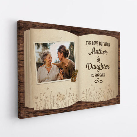 Personalised Forever and Always Mother and Daughter Canvas-30th birthday gift ideas for daughter