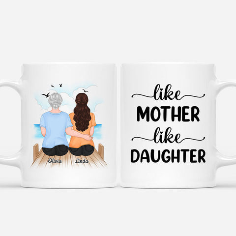 Personalised Like Mother Like Daughter Mug-30th birthday gift for daughter[product]